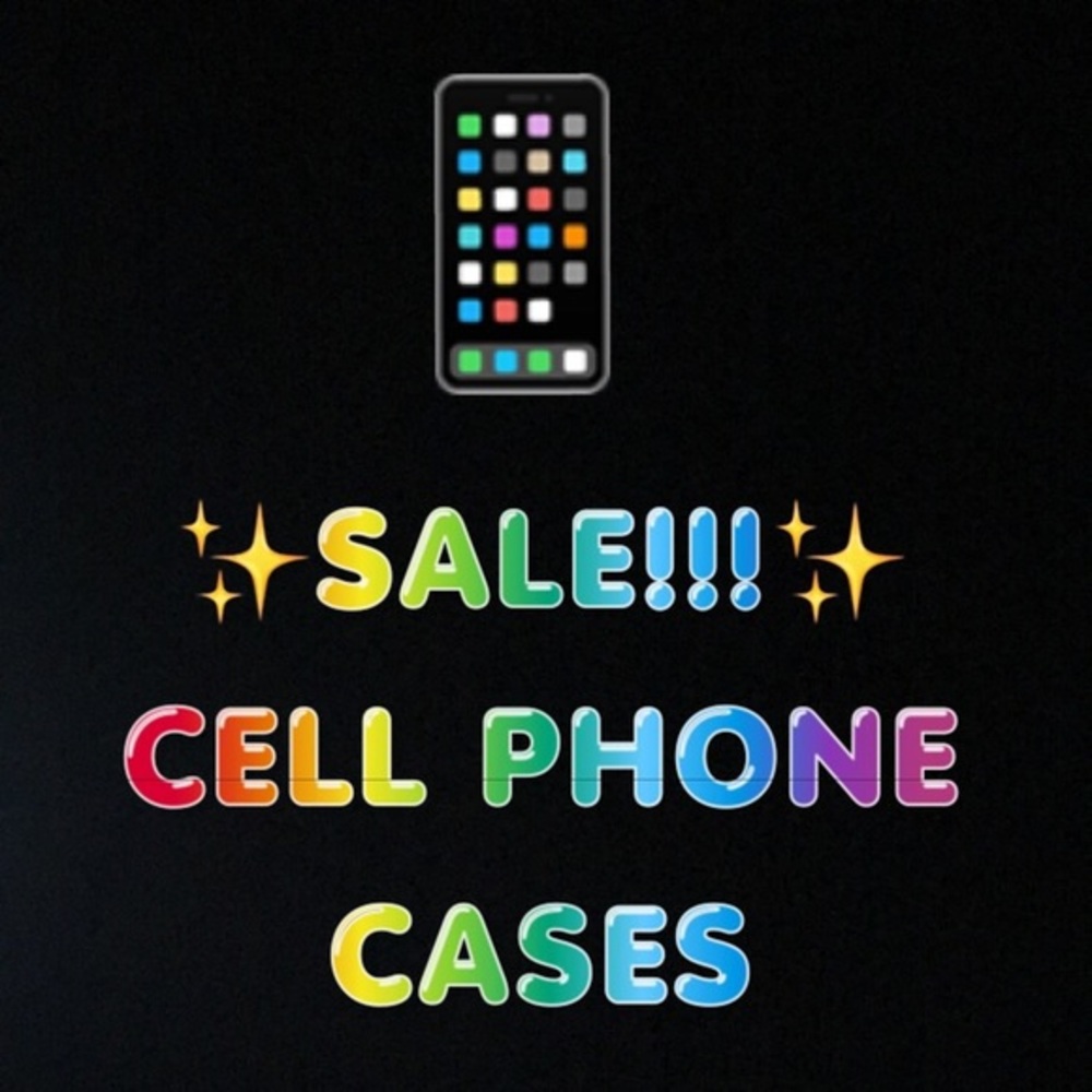Cell phone case sale post 1/2 ✨✨